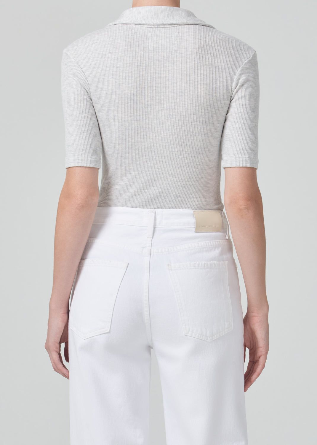 Liu Bodysuit in Heather Grey sold by Citizens Of Humanity product image thumbnail 2