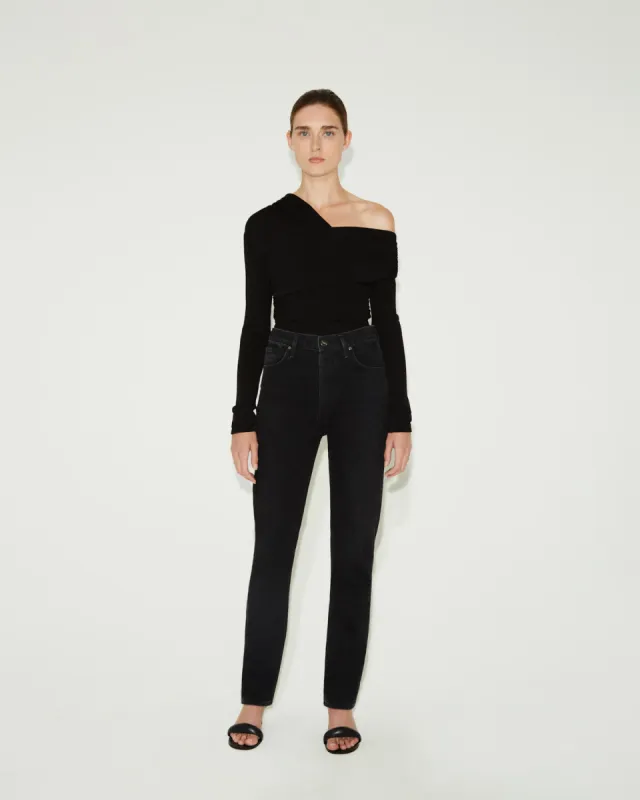 GOLDSIGN - The Fonteyne Bodysuit in Black sold by Citizens Of Humanity