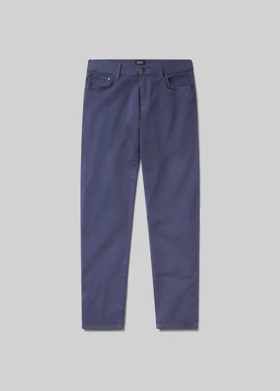 Adler Slim Soft Weft in Ocean sold by Citizens Of Humanity