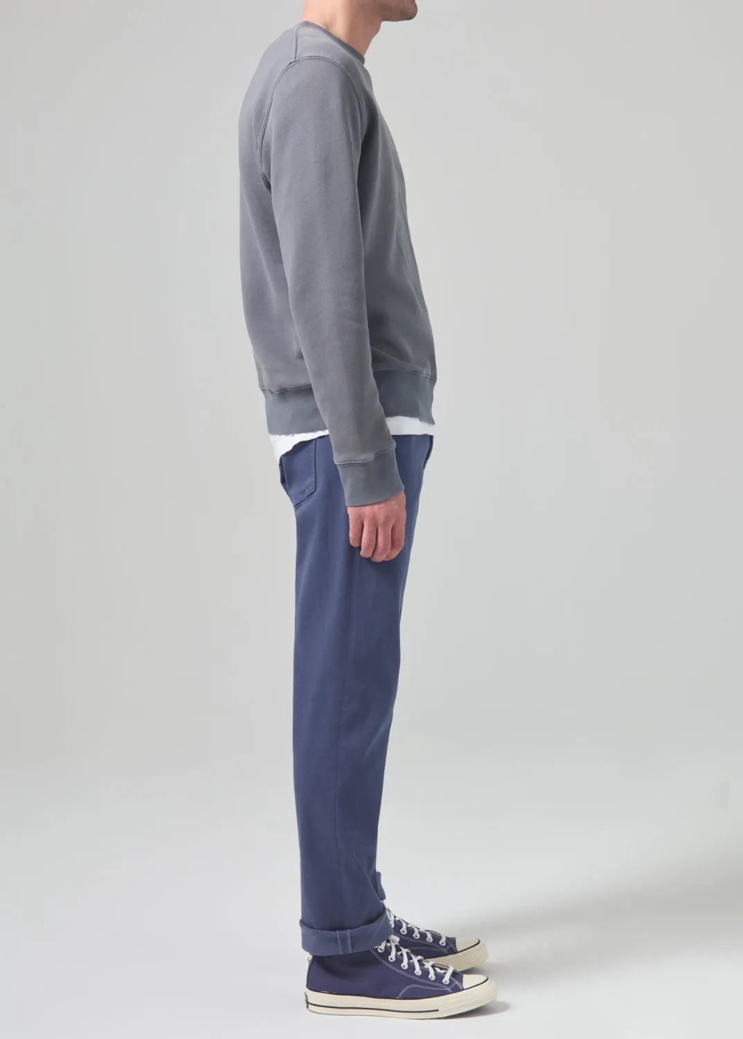 Adler Slim Soft Weft in Ocean sold by Citizens Of Humanity product image thumbnail 4