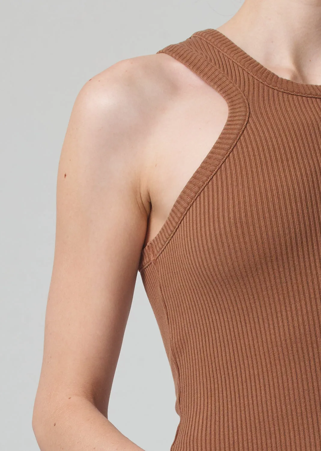 Melrose Tank in Honey sold by Citizens Of Humanity product image thumbnail 4