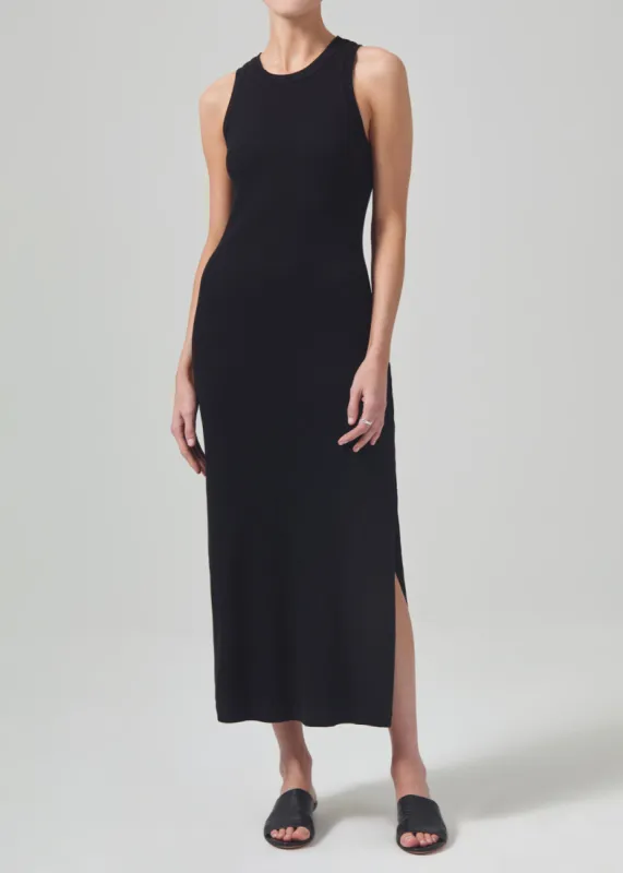 Isabel Tank Dress in Black sold by Citizens Of Humanity