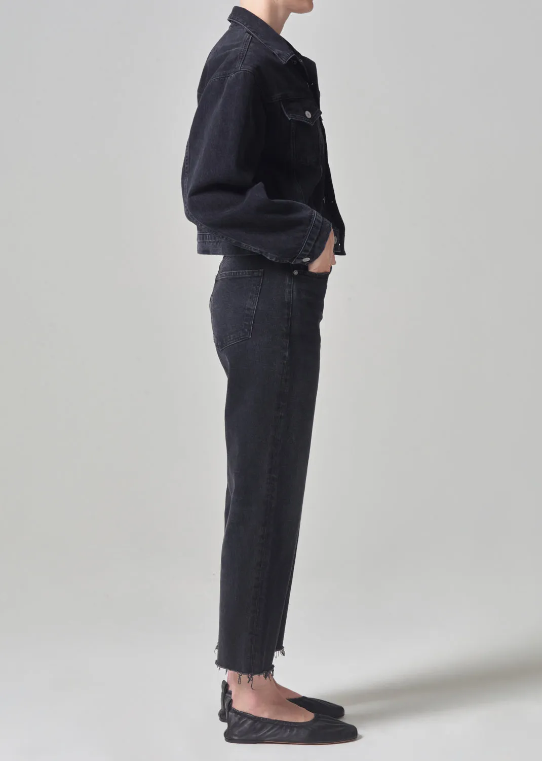 Florence Wide Straight in Stormy sold by Citizens Of Humanity product image thumbnail 3