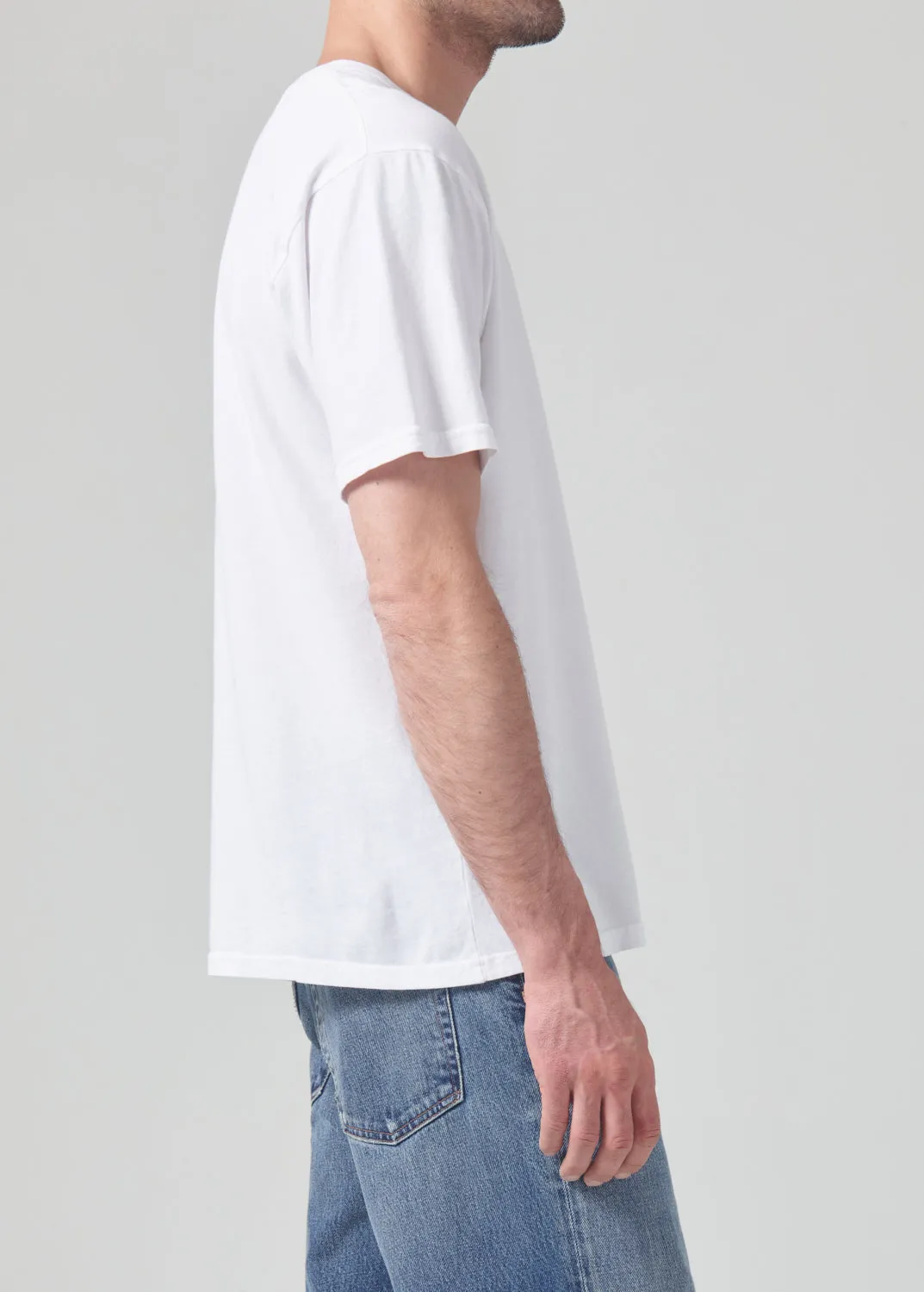 Box Tee in White sold by Citizens Of Humanity product image thumbnail 4