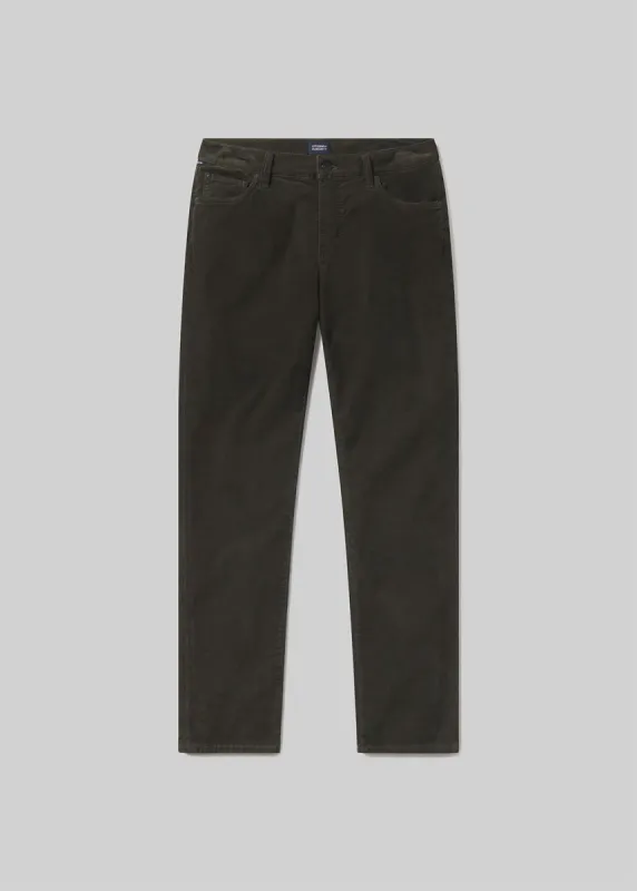Gage Slim Straight Corduroy in Field sold by Citizens Of Humanity
