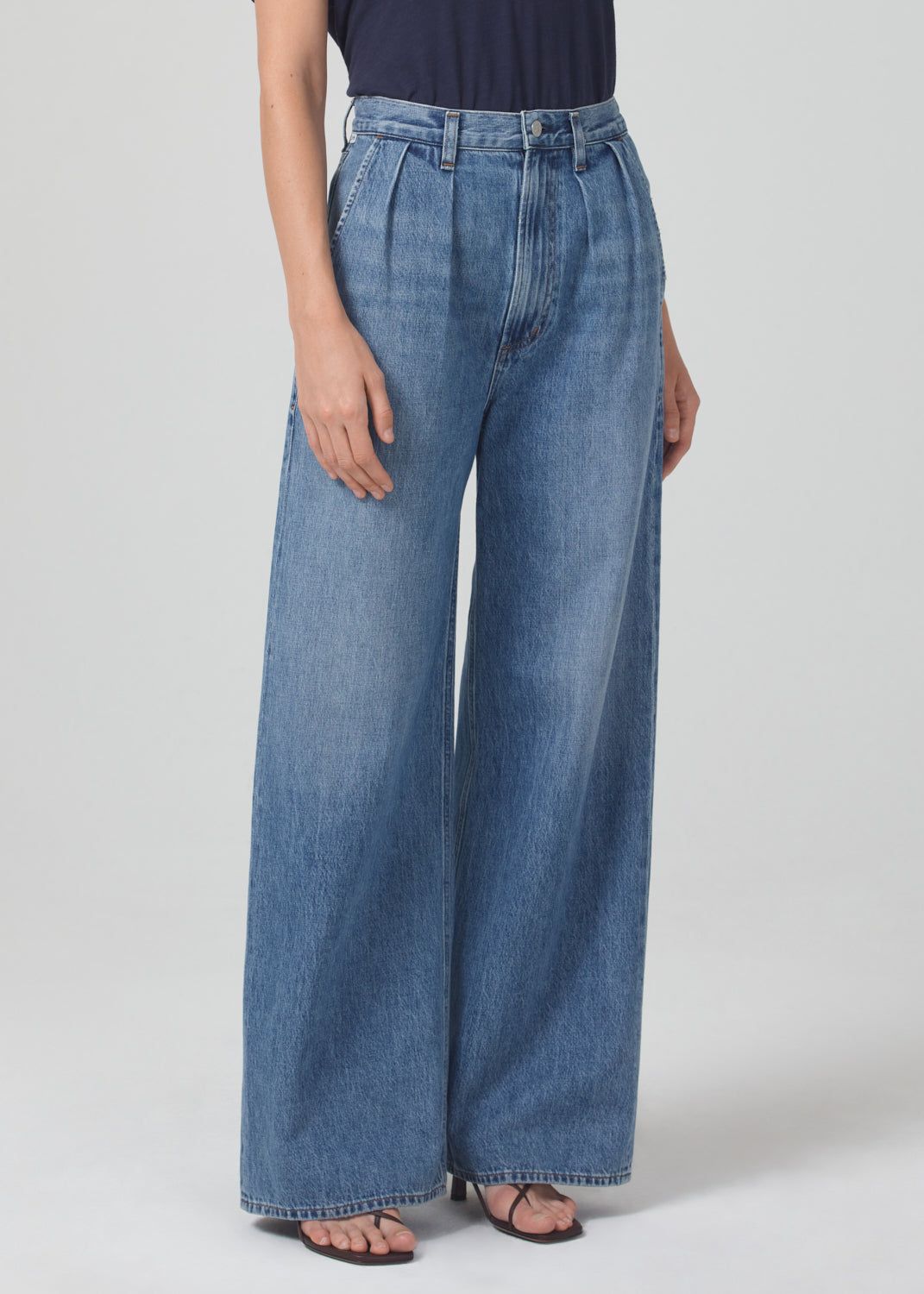 Maritzy Pleated Trouser - H Pocket in Mojo sold by Citizens Of Humanity product image thumbnail 4
