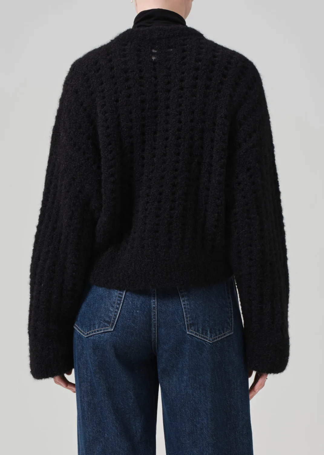 Ailani Crewneck Sweater in Black sold by Citizens Of Humanity product image thumbnail 4