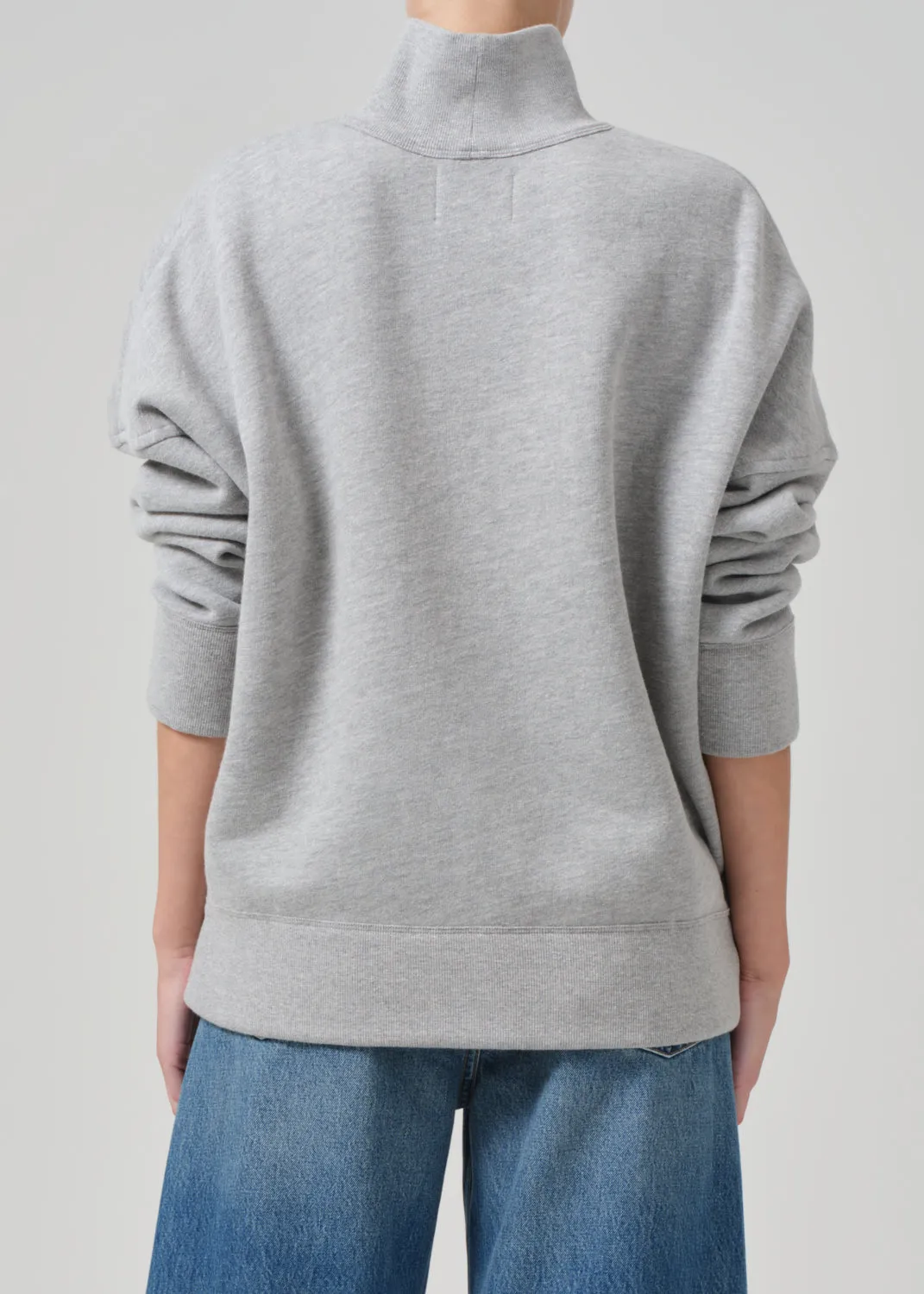 Cara Turtleneck in Heather Grey sold by Citizens Of Humanity product image thumbnail 2