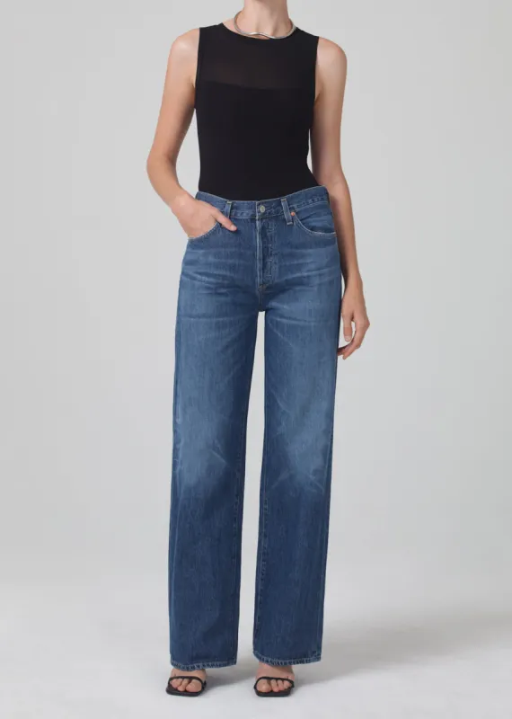 Annina High Rise Wide Leg 33" in Blue Rose sold by Citizens Of Humanity