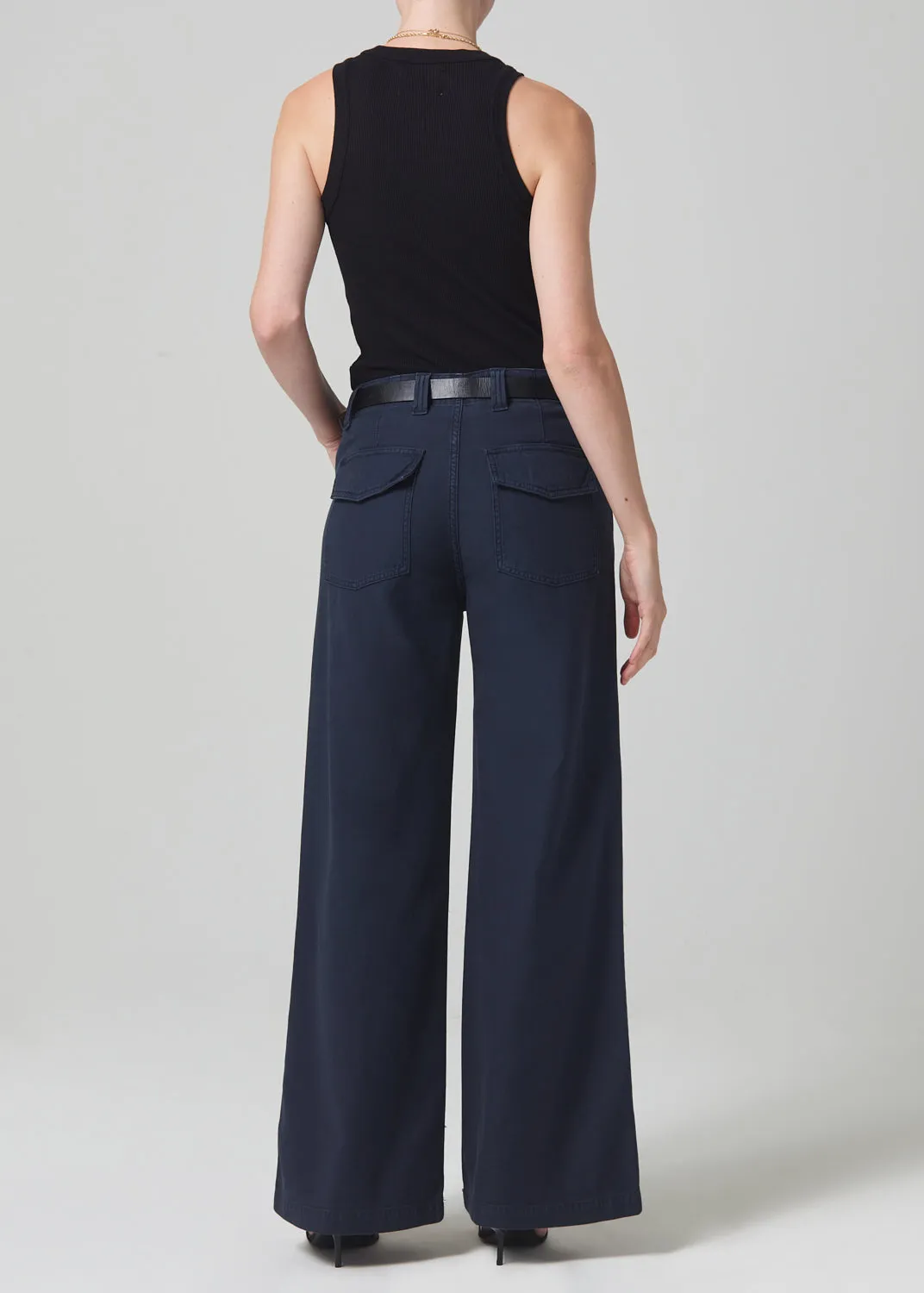 Paloma Utility Trouser in Washed Marine sold by Citizens Of Humanity product image thumbnail 2