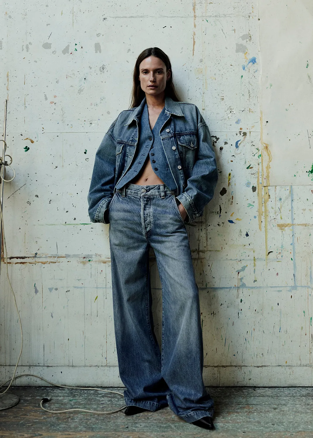 Quira Puff Denim Jacket in Santos sold by Citizens Of Humanity product image thumbnail 2