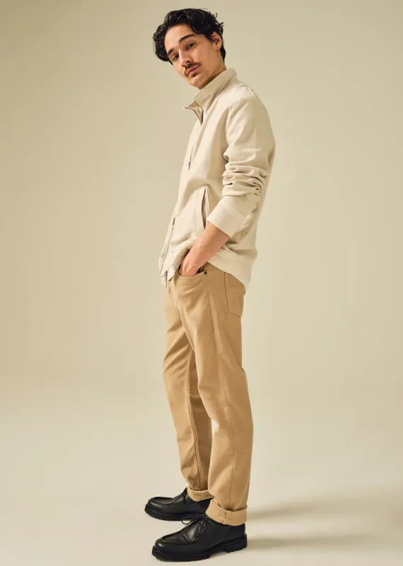 Adler Slim French Terry in Khaki Classic sold by Citizens Of Humanity
