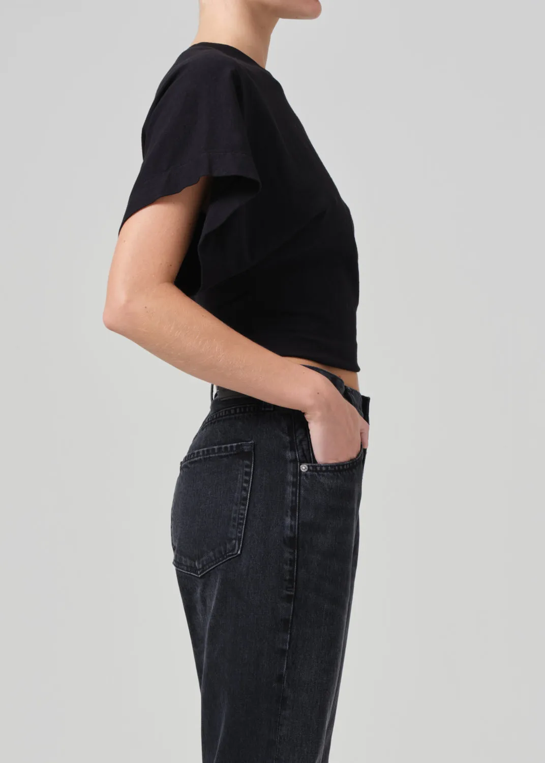 Fiora Origami Tee in Black sold by Citizens Of Humanity product image thumbnail 4