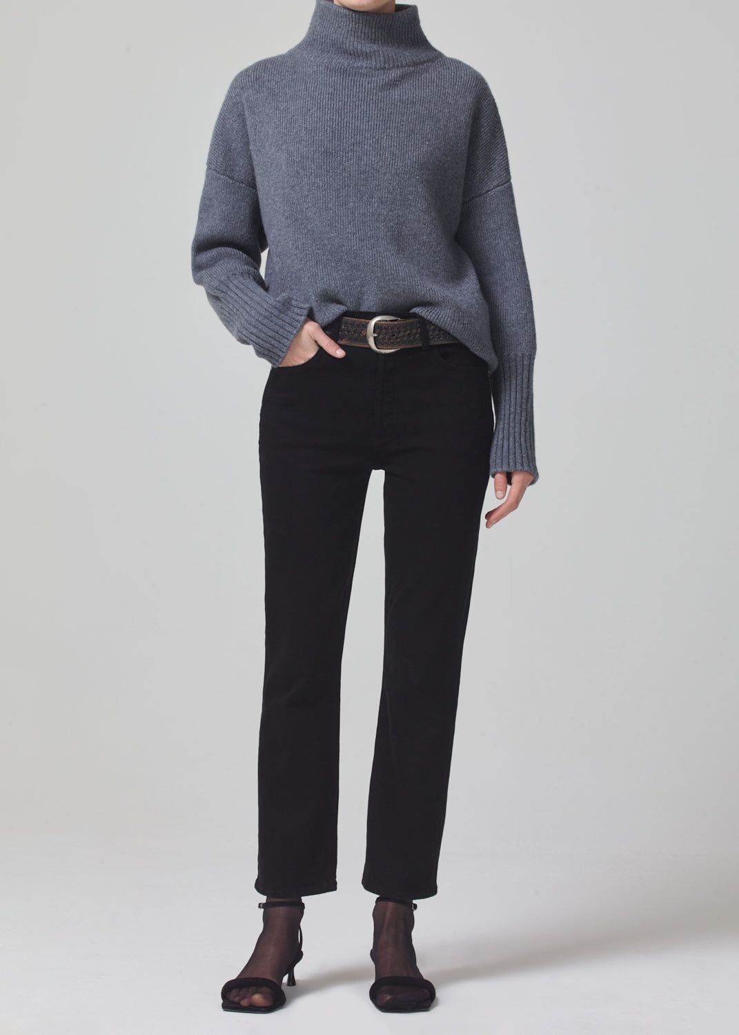 Luca Turtleneck Sweater in Heather sold by Citizens Of Humanity product image thumbnail 5