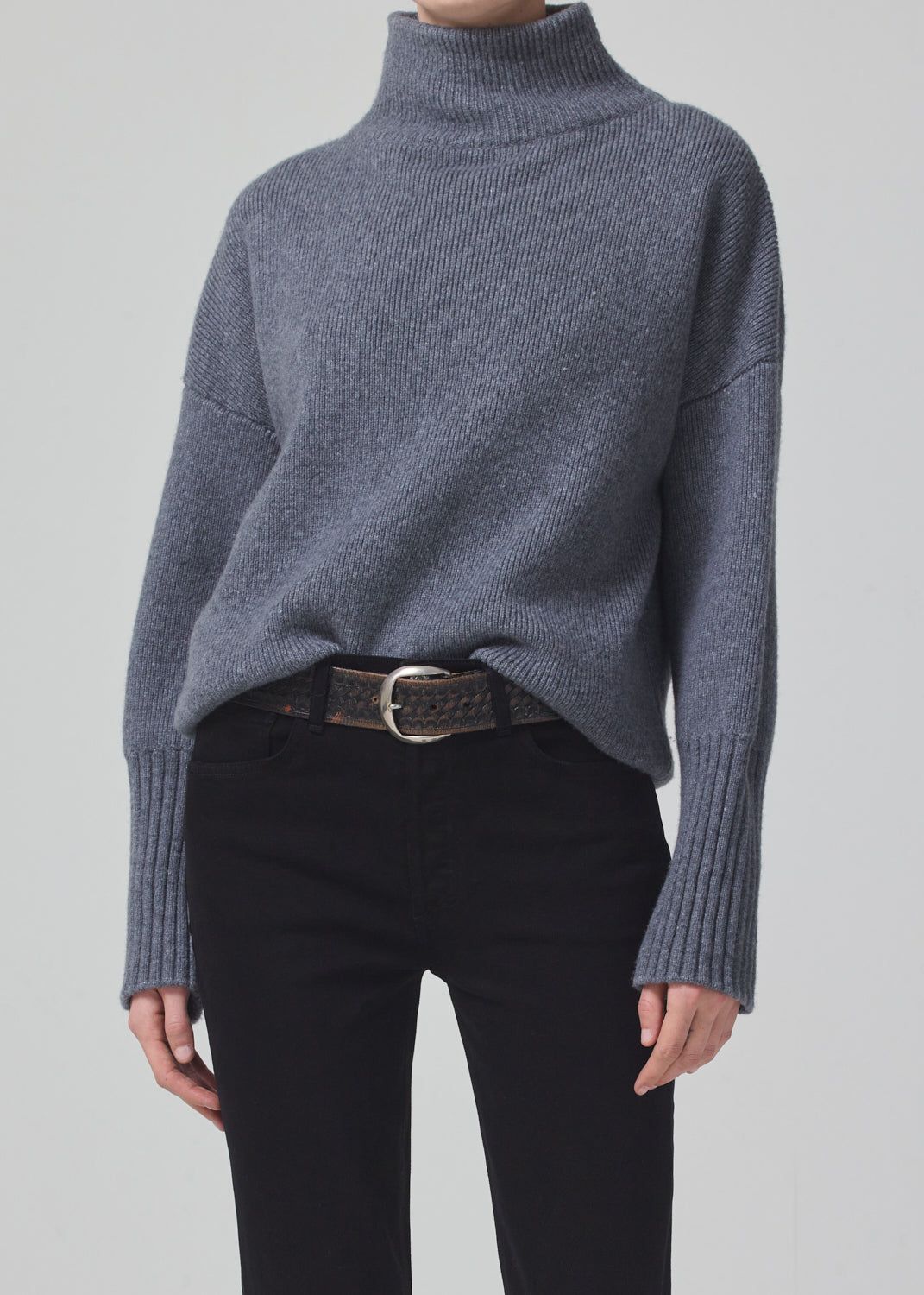 Luca Turtleneck Sweater in Heather sold by Citizens Of Humanity
