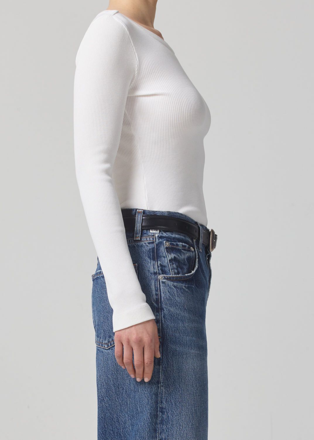 Adeline Top in Soft White sold by Citizens Of Humanity product image thumbnail 3