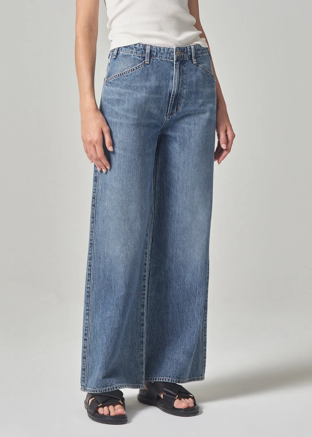 Paloma Utility Trouser in Poolside sold by Citizens Of Humanity product image thumbnail 5