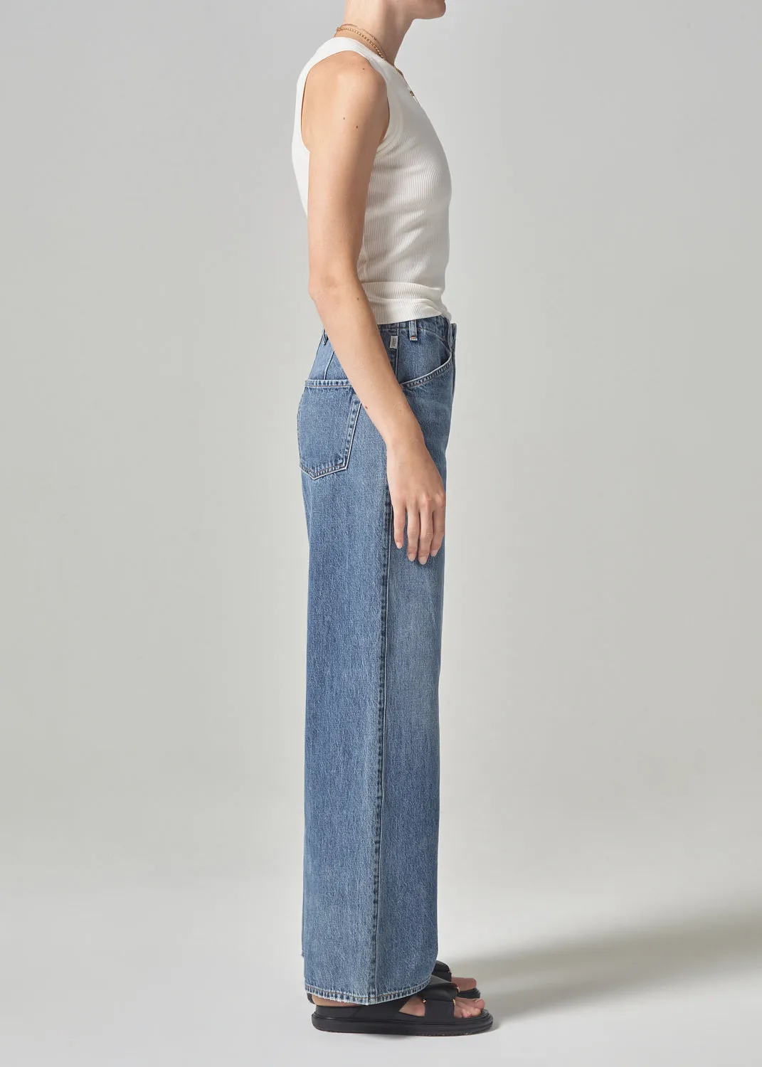 Paloma Utility Trouser in Poolside sold by Citizens Of Humanity product image thumbnail 4