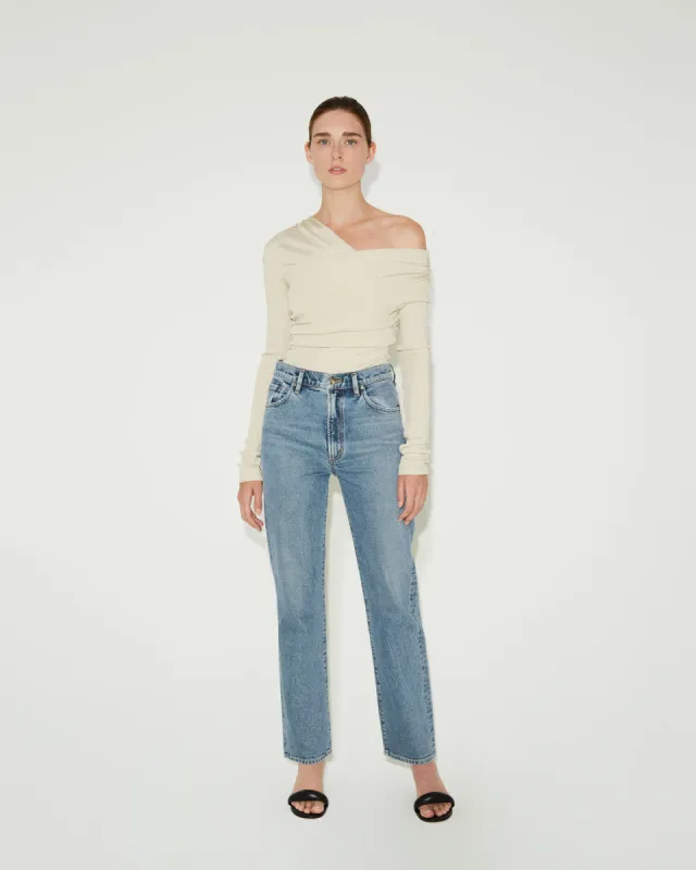 GOLDSIGN - The Fonteyne Bodysuit in Sand sold by Citizens Of Humanity