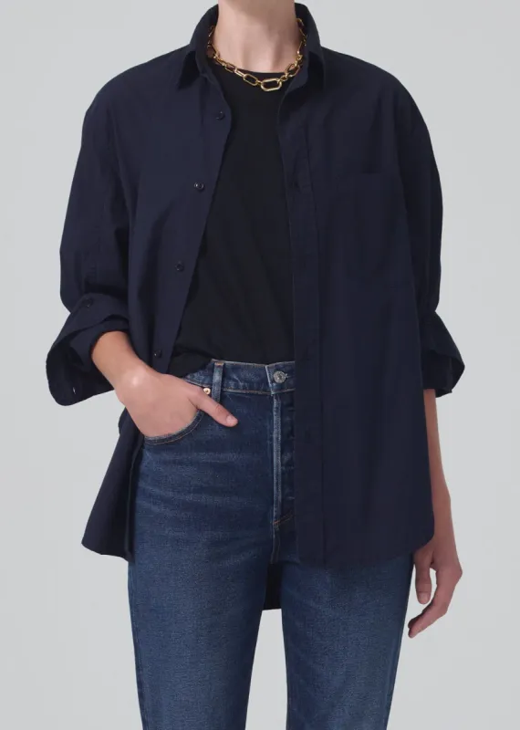 Kayla Shirt in Navy sold by Citizens Of Humanity