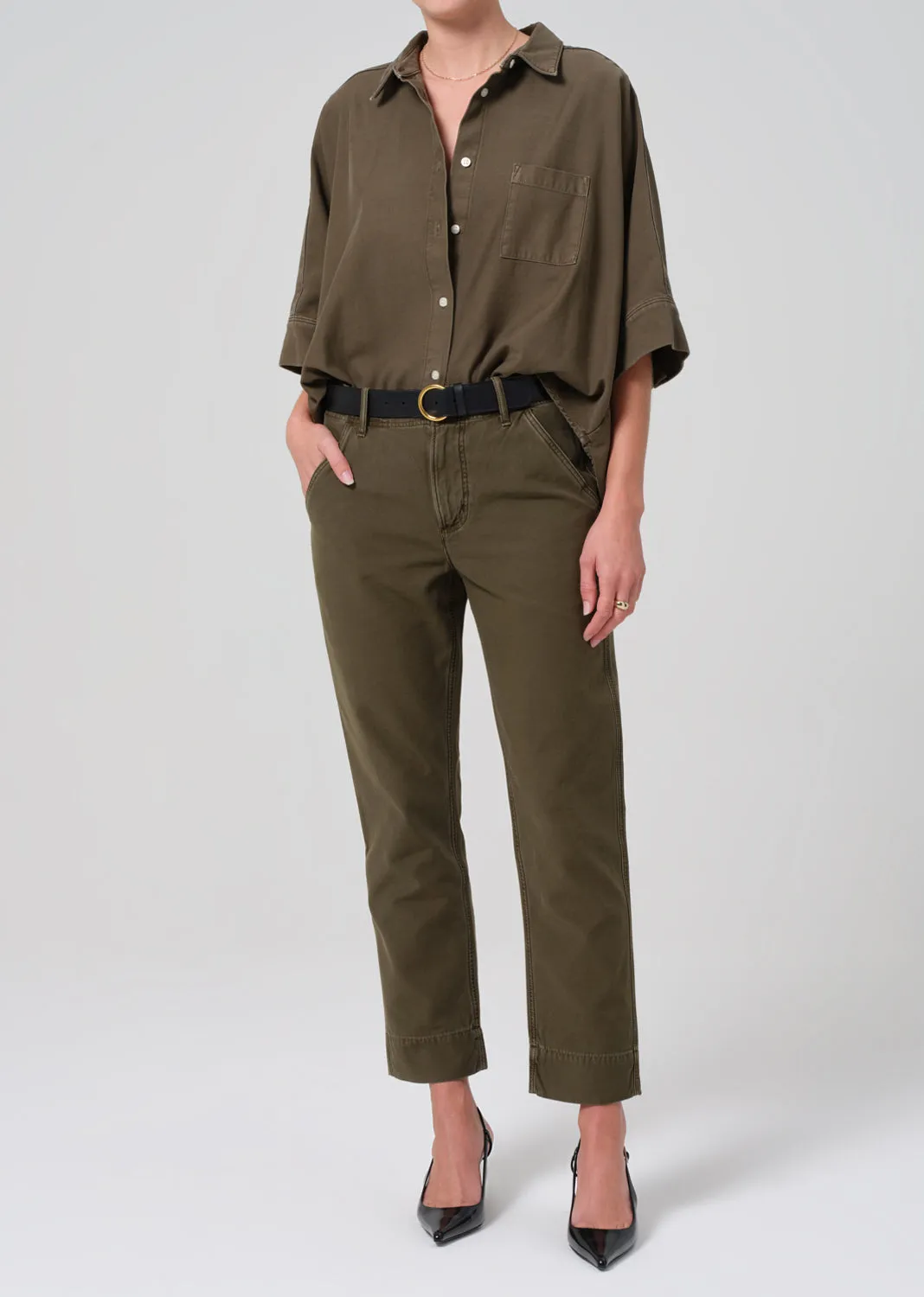 Carter Utility Pant in Vintage Costes sold by Citizens Of Humanity