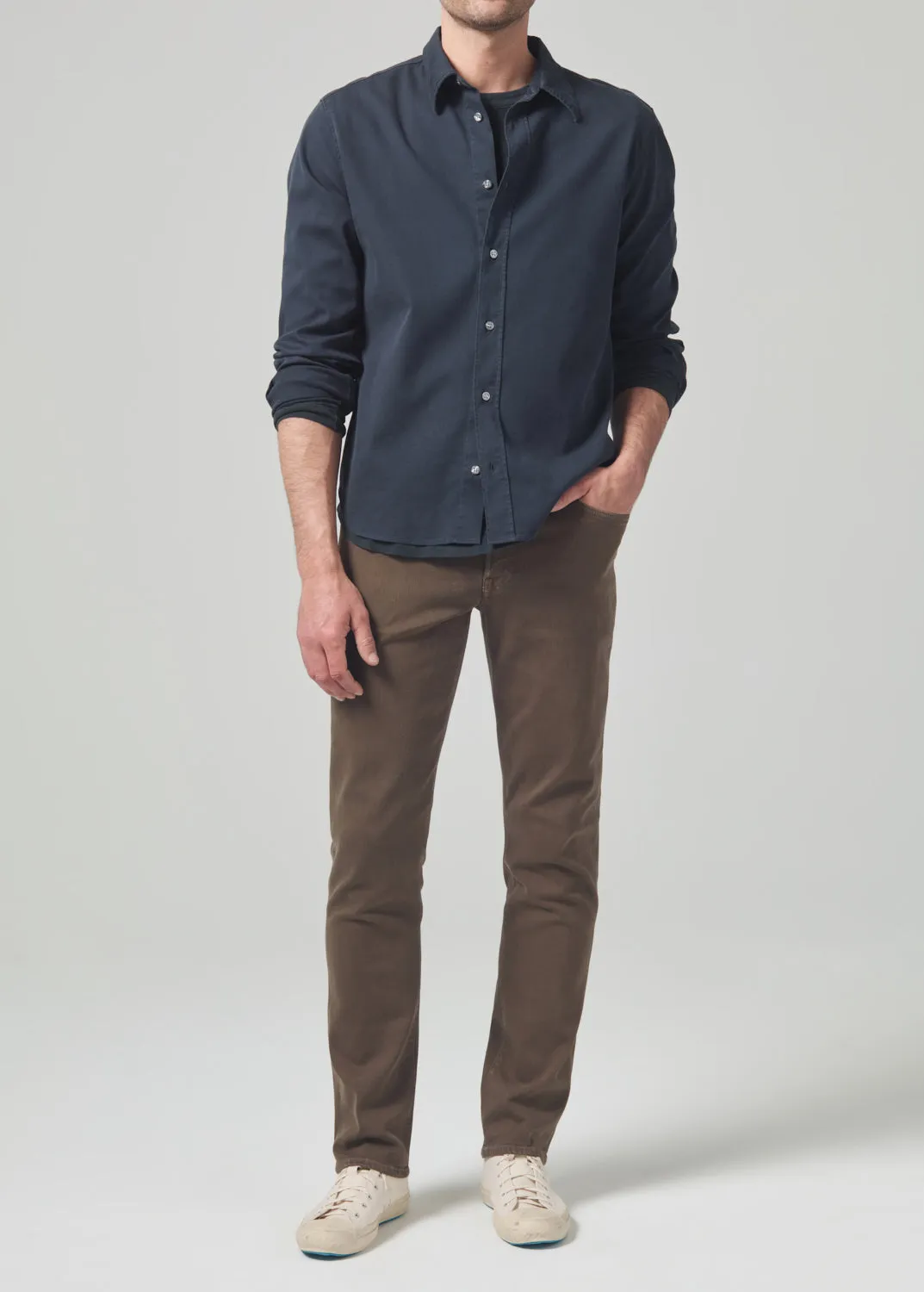 Gage Slim Straight Soft Weft in Froth sold by Citizens Of Humanity product image thumbnail 2