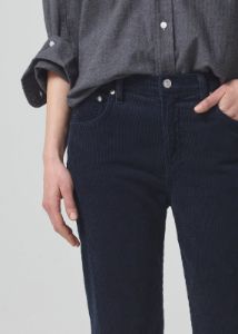 Neve Low Slung Relaxed Corduroy in Cloud Dust sold by Citizens Of Humanity