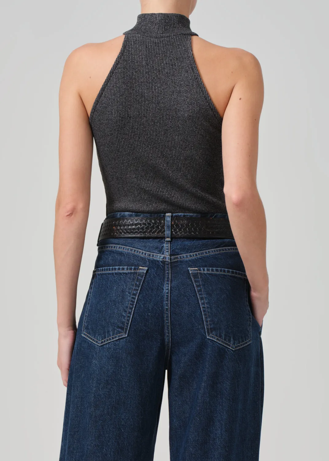 Dani Sleeveless Mock Neck in Black sold by Citizens Of Humanity product image thumbnail 2