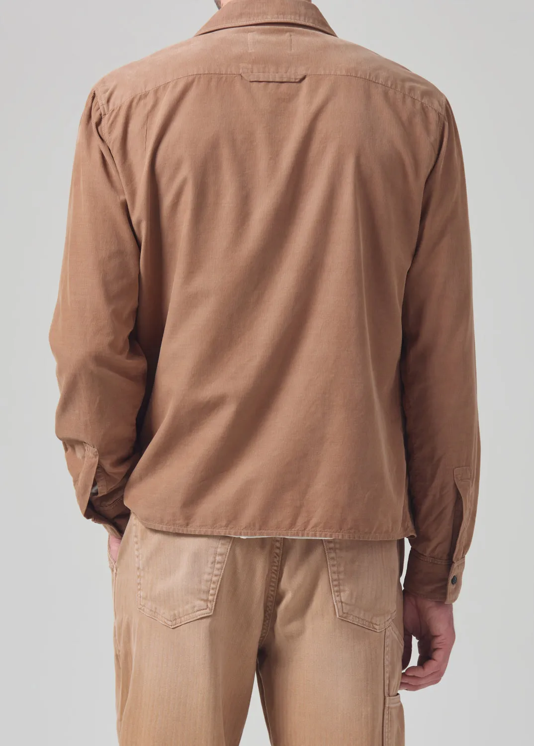 Rework Shirt Corduroy in Sahara sold by Citizens Of Humanity product image thumbnail 3