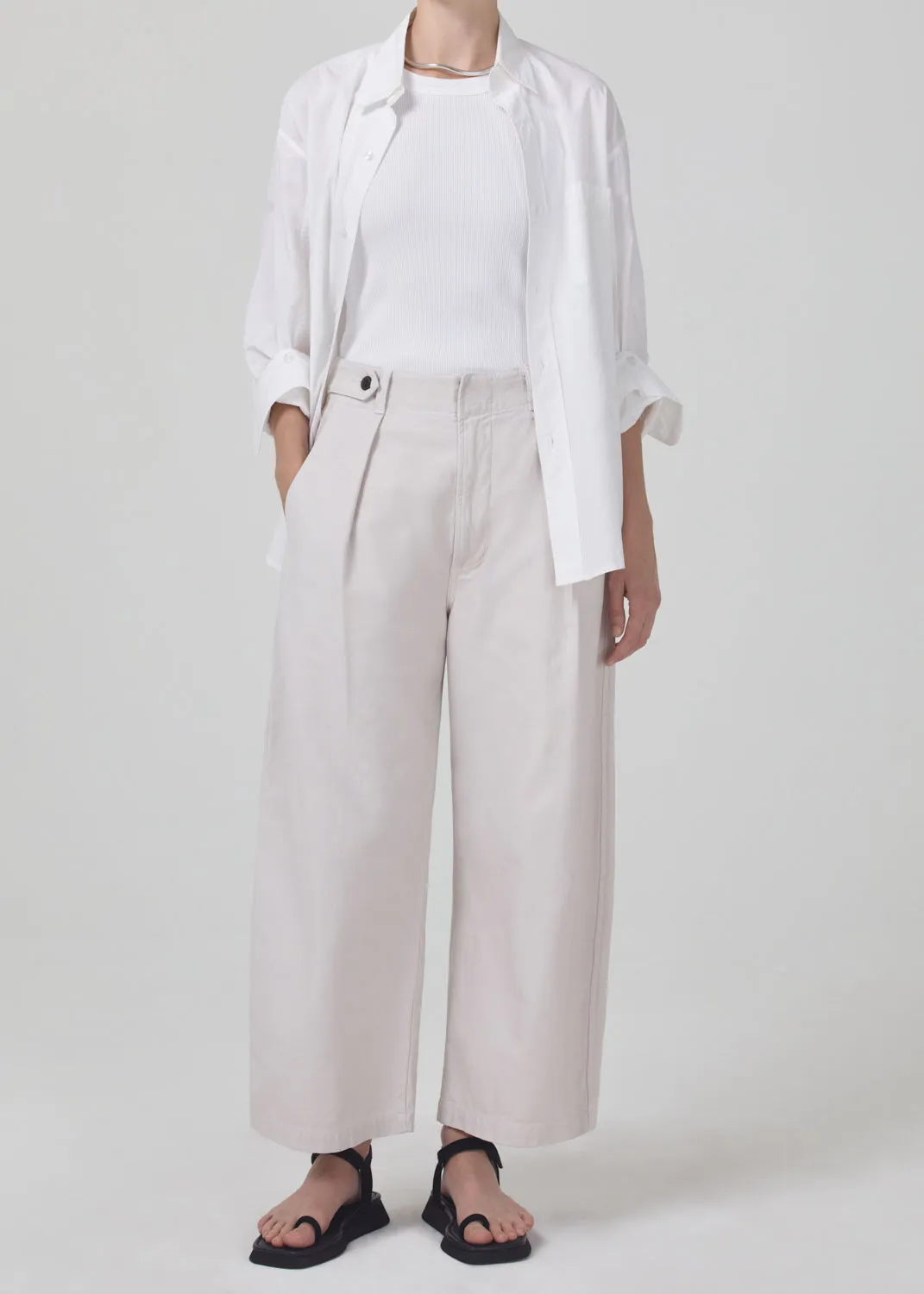 Payton Utility Trouser in Oysterette sold by Citizens Of Humanity