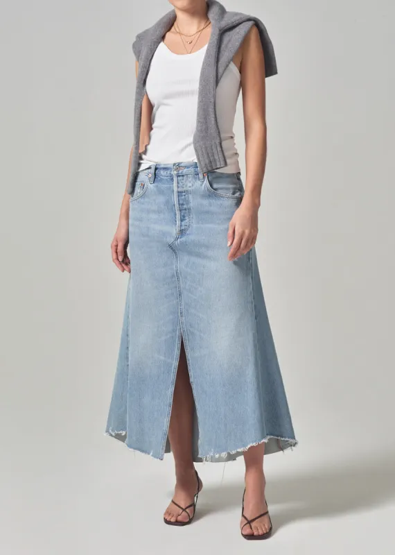 Mina Reworked Skirt in Carousel sold by Citizens Of Humanity