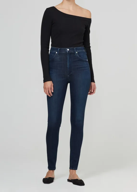 Chrissy Long High Rise Skinny in De Nimes sold by Citizens Of Humanity