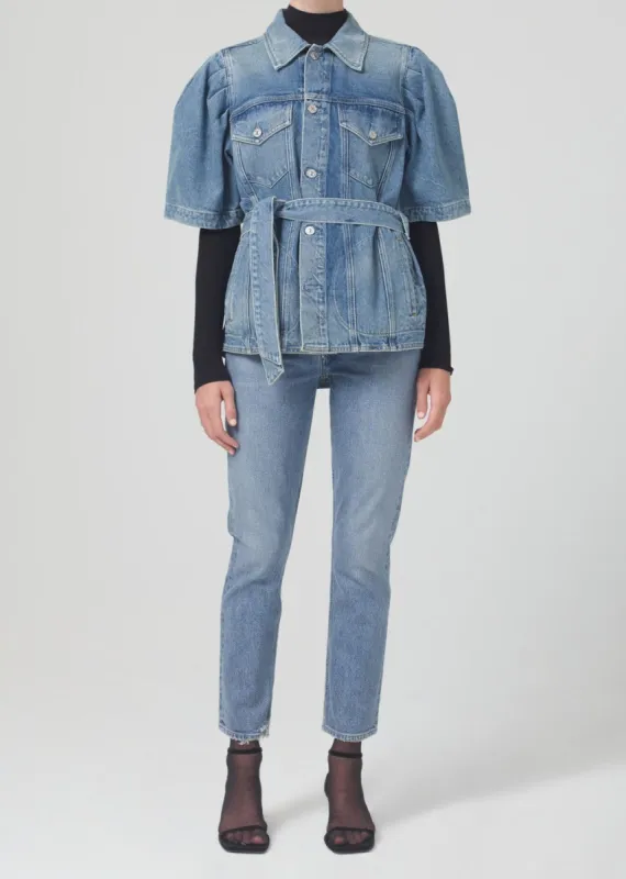 Charlotte High Rise Straight in Dresden sold by Citizens Of Humanity