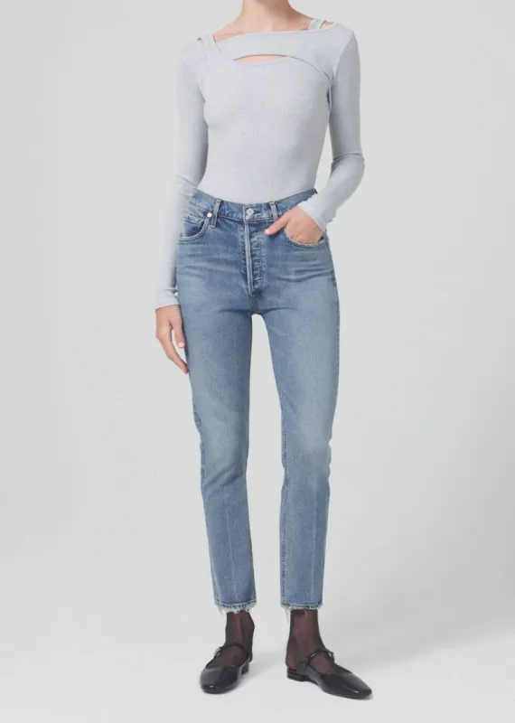 Jolene High Rise Vintage Slim in Dimple sold by Citizens Of Humanity