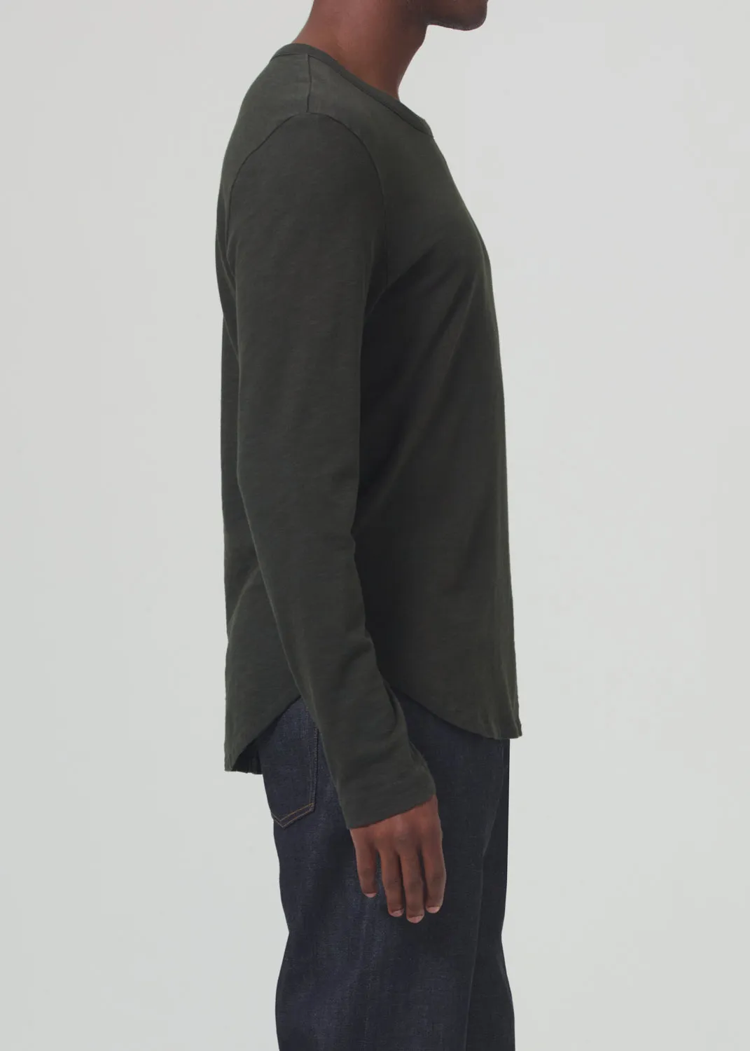 Olympus Crewneck in Field sold by Citizens Of Humanity product image thumbnail 4