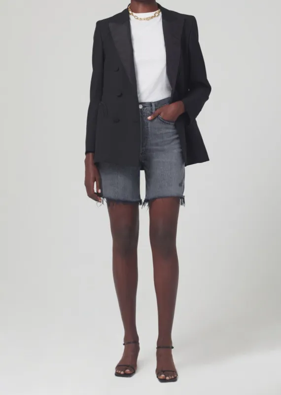 Camilla Frayed Hem Short in Karma made by Citizens Of Humanity