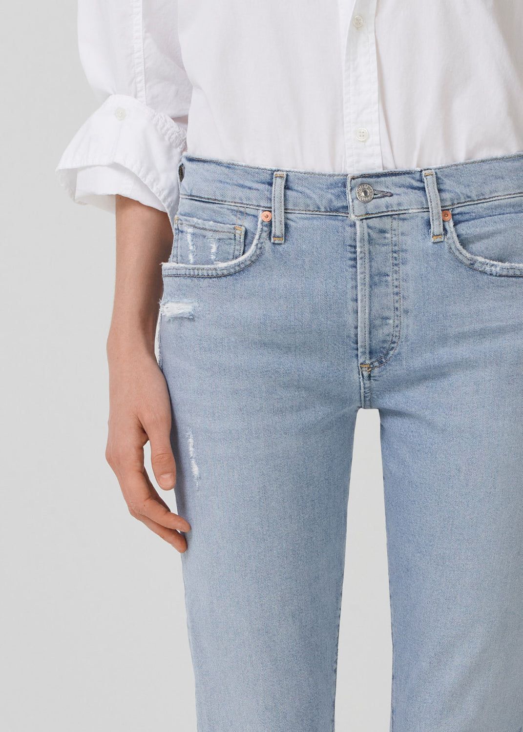 Emerson Slim Boyfriend 27" in Trifle sold by Citizens Of Humanity product image thumbnail 5