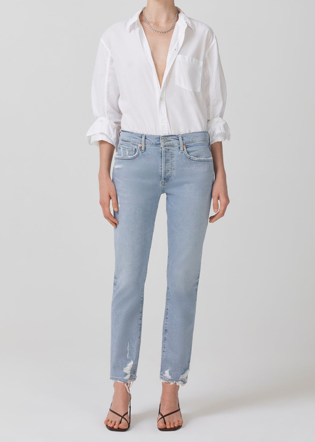 Emerson Slim Boyfriend 27" in Trifle sold by Citizens Of Humanity