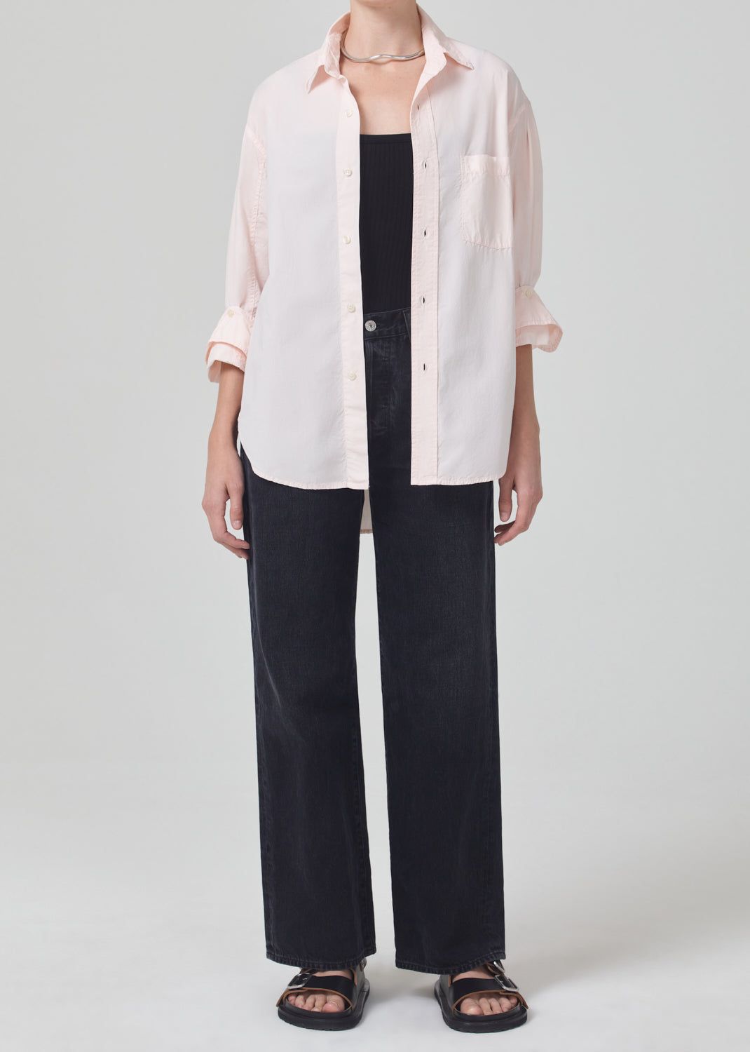 Kayla Shirt in Guava sold by Citizens Of Humanity product image thumbnail 5