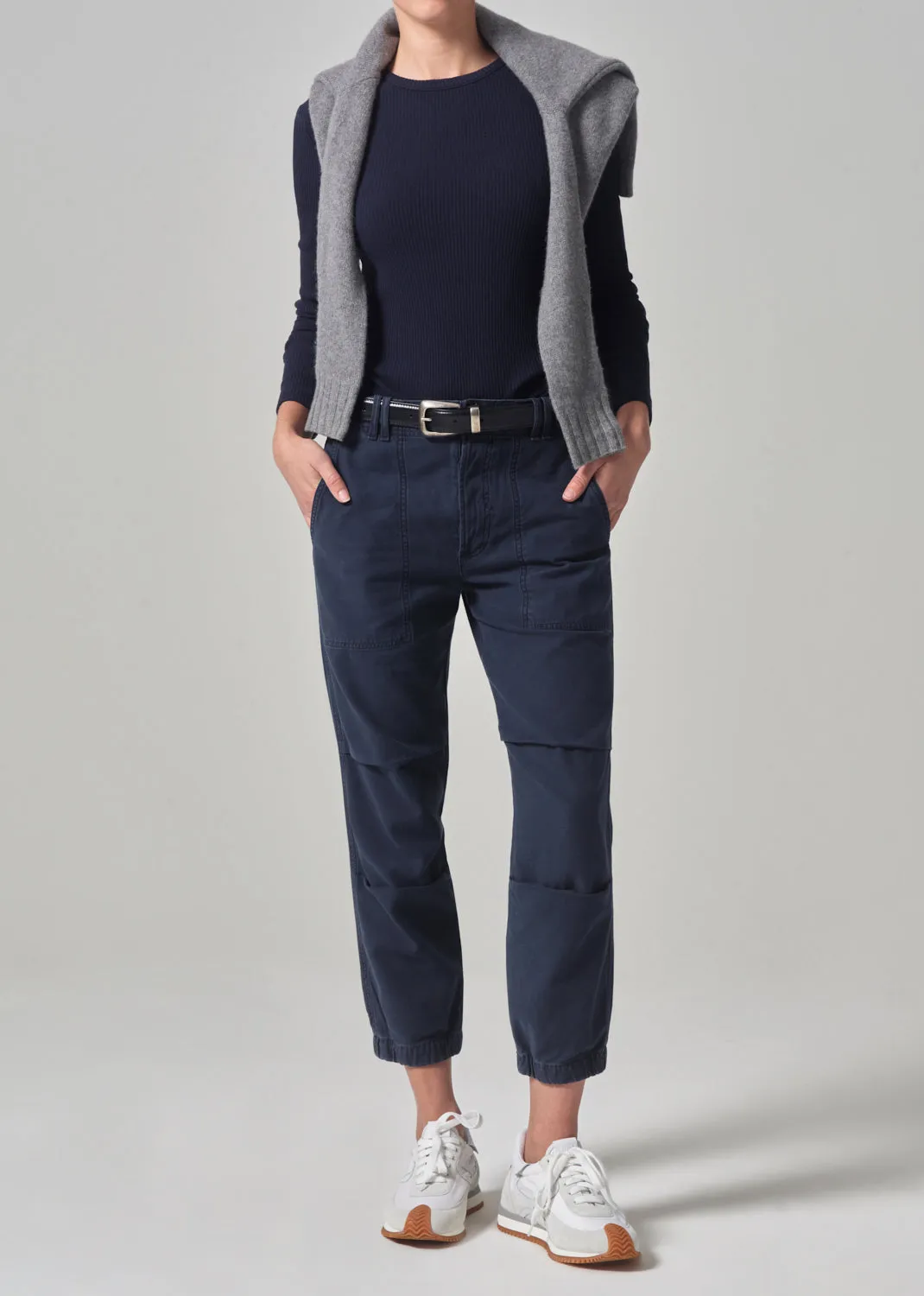 Agni Utility Trouser in Washed Marine sold by Citizens Of Humanity