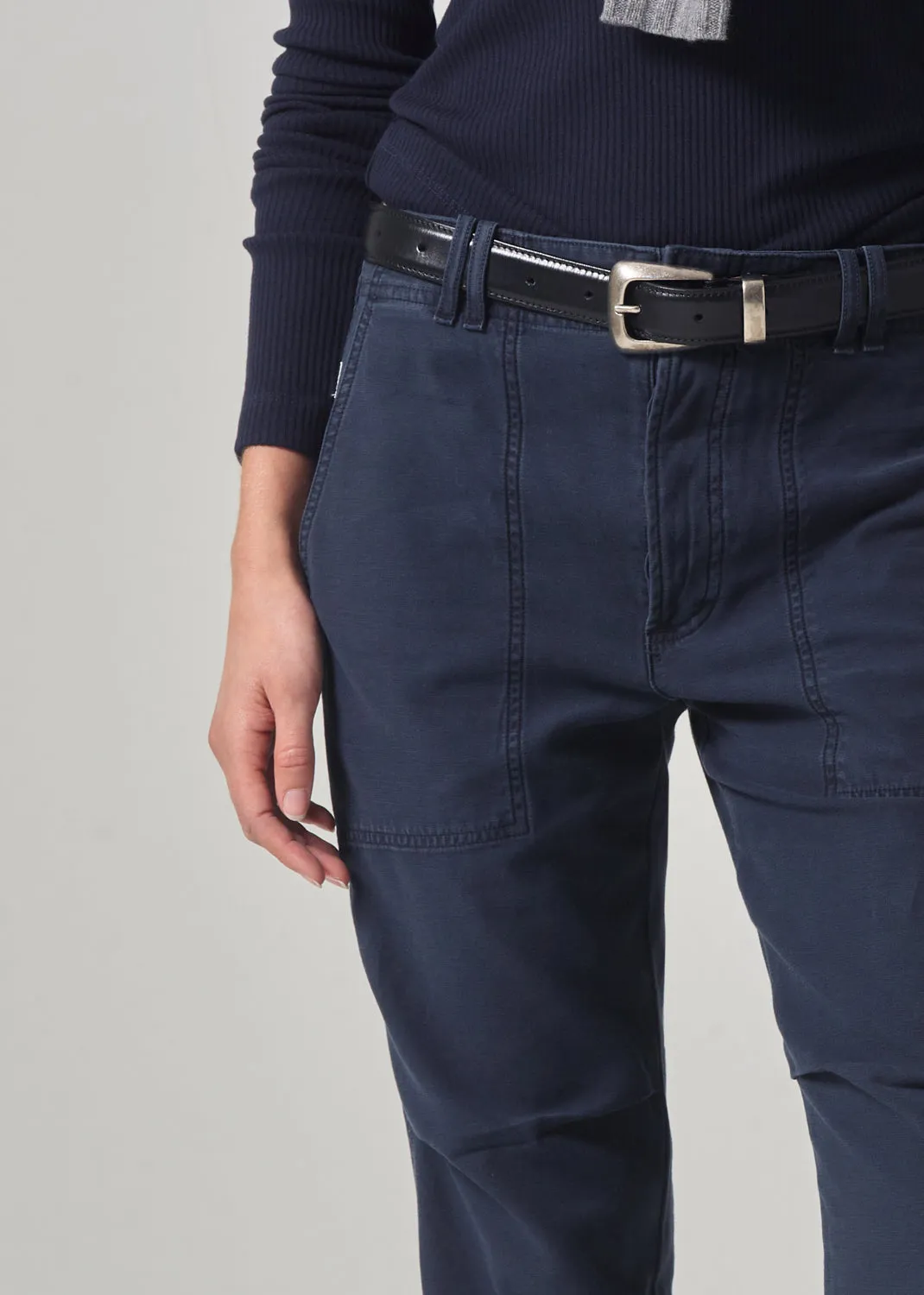 Agni Utility Trouser in Washed Marine sold by Citizens Of Humanity product image thumbnail 5