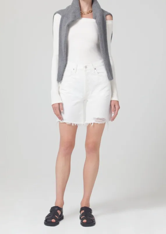 Camilla Frayed Hem Short in Starlight made by Citizens Of Humanity