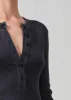 Varra Henley in Charcoal Mineral sold by Citizens Of Humanity