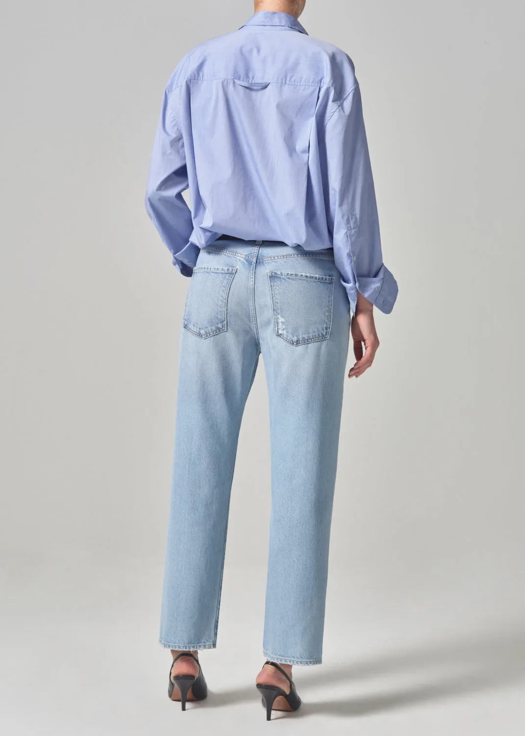 Emery Crop Relaxed Straight in Alemayde sold by Citizens Of Humanity product image thumbnail 2