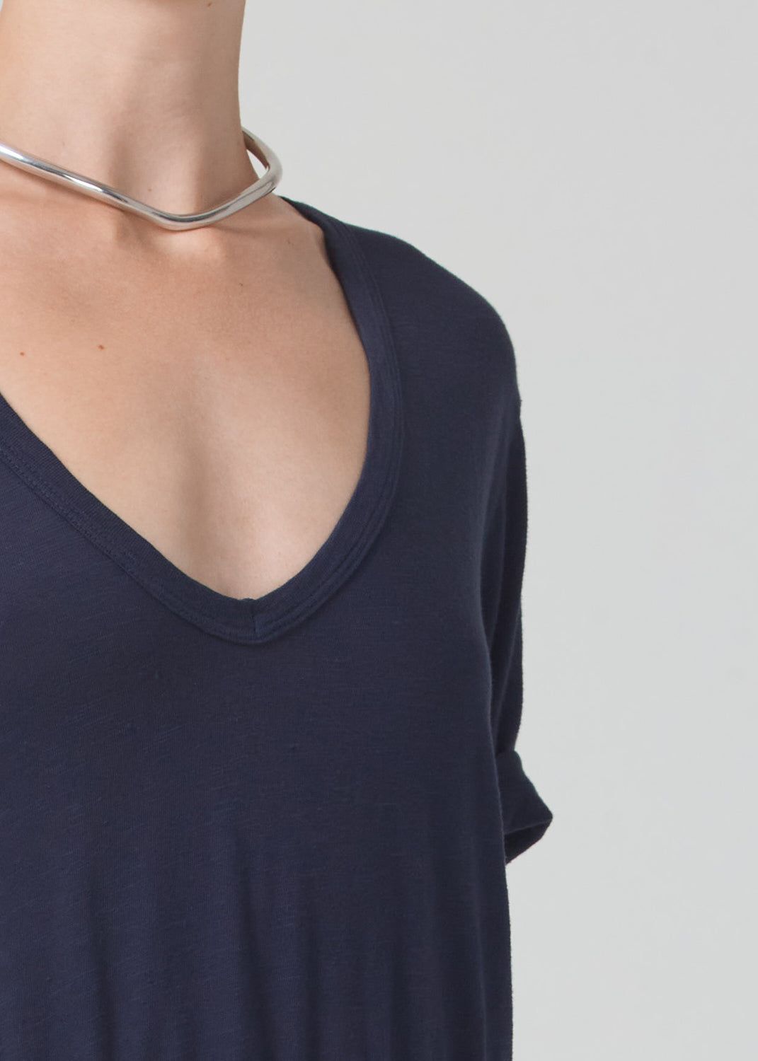 Cecilie V-Neck in Navy sold by Citizens Of Humanity product image thumbnail 4