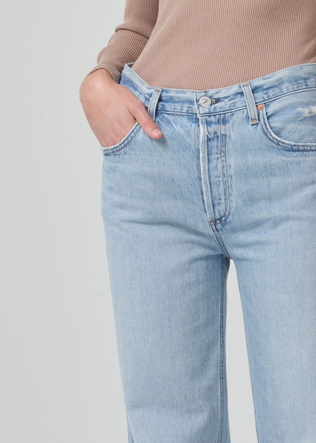 Annina High Rise Wide Leg 30" in Parfait sold by Citizens Of Humanity product image thumbnail 5