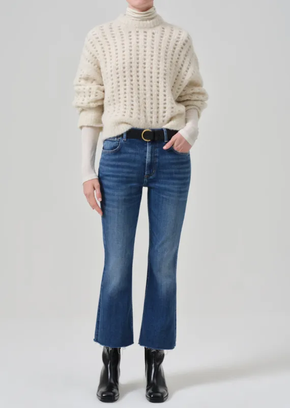 Isola Mid Rise Cropped Boot in Ambry sold by Citizens Of Humanity