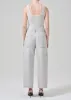 Gianna Seamed Cropped Baggy in Heather Grey sold by Citizens Of Humanity