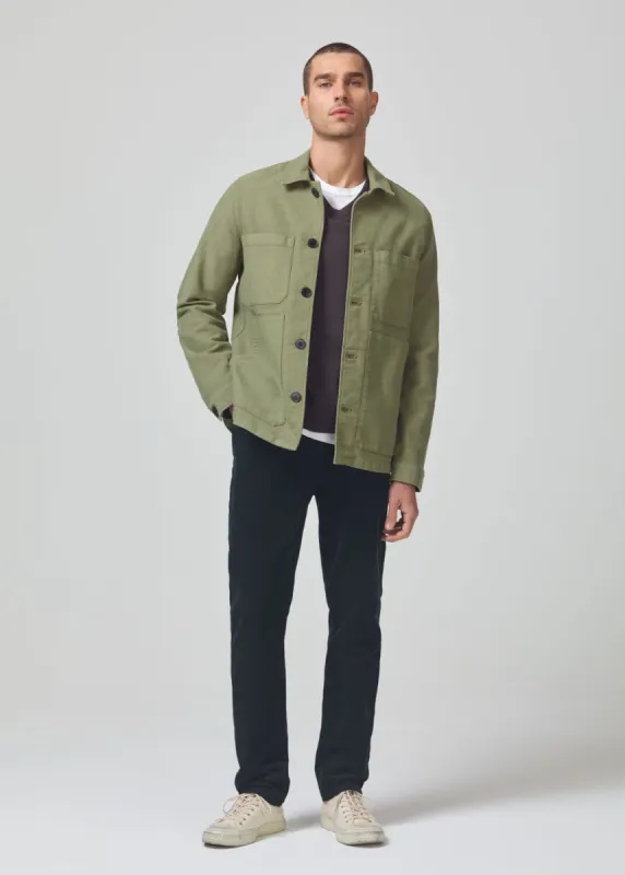 Gage Slim Straight Micro Corduroy in Woodsman sold by Citizens Of Humanity