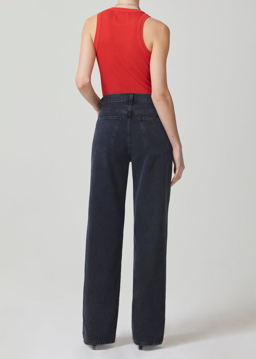 Annina High Rise Wide Leg 30" in Fade To Black sold by Citizens Of Humanity product image thumbnail 2